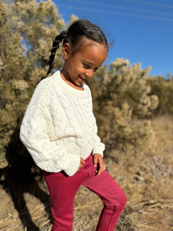 Molly Sweater in Ivory