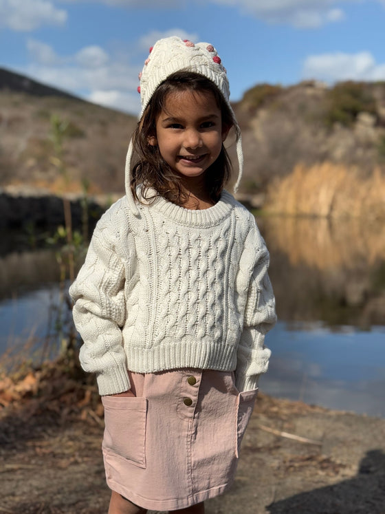 Molly Sweater in Ivory