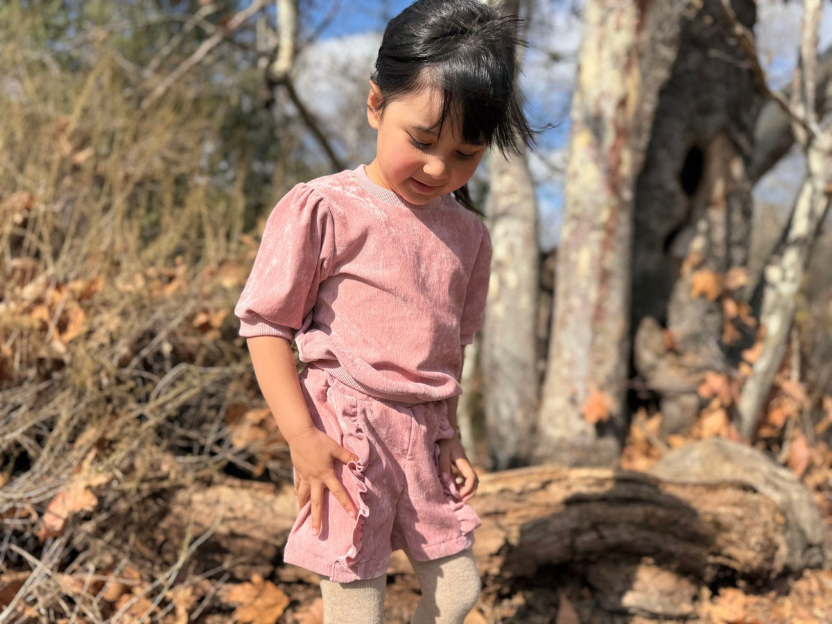 Fern Top in Rose