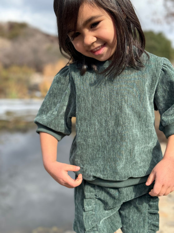 Fern Top in Green