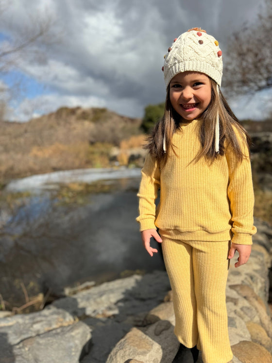 Orla Pants in Gold