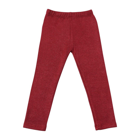 Lara Leggings in Red Sparkle