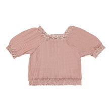  Julie Blouse in Red Stripe