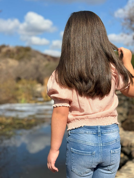 Thea Jeans in Blue Denim