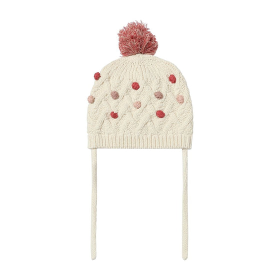 Elsie Hat in Rose Dot