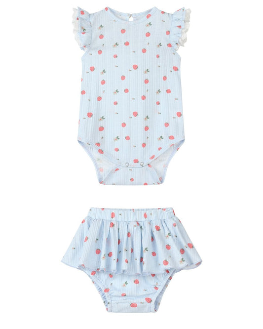 amber set in blue strawberry