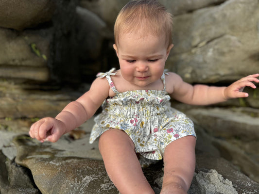 cassidy set in yellow meadow floral