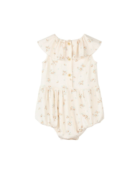 taylor bubble in cream ditsy floral