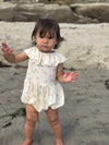 taylor bubble in cream ditsy floral