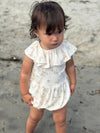 taylor bubble in cream ditsy floral