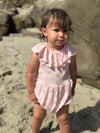 taylor bubble in pink ditsy floral