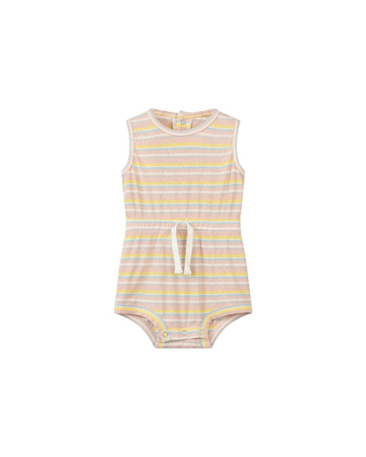 maisie bubble in pink multi stripe