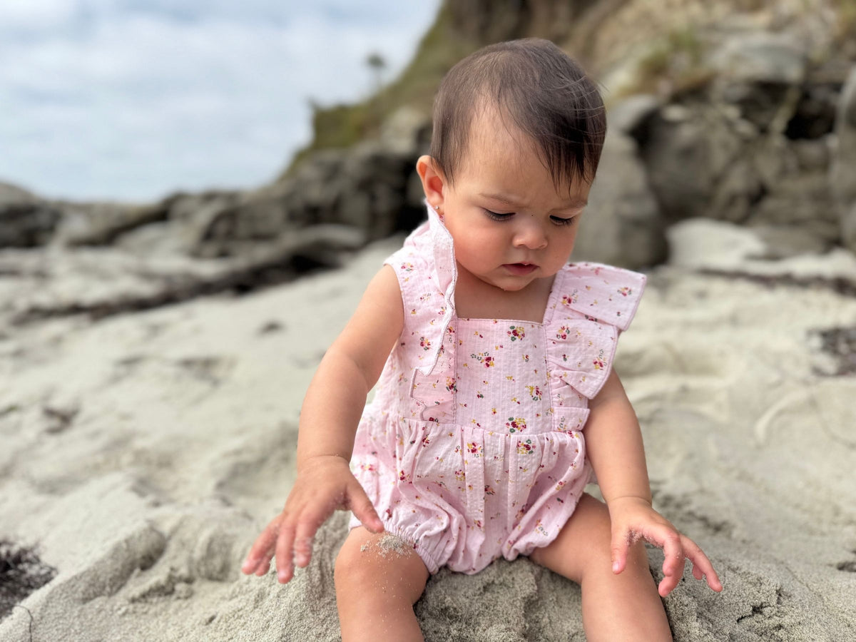 chloe bubble in pink floral