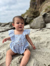 chloe bubble in blue floral
