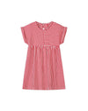 pearl dress in red stripe