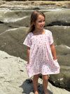 rylie dress in pink strawberry