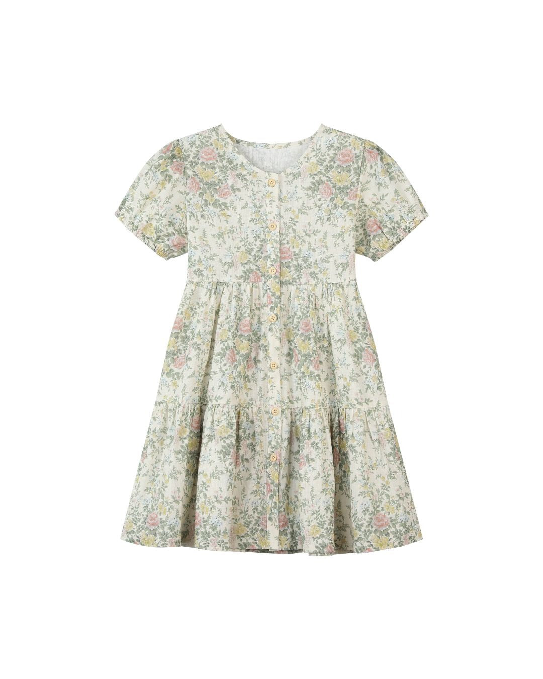 blossom dress in cream cottage floral
