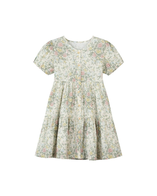 blossom dress in cream cottage floral