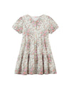 blossom dress in pink cottage floral