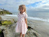 heather dress in pink plaid seersucker