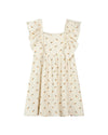 pauline dress in cream floral