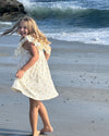 pauline dress in cream floral