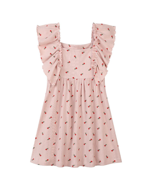 pauline dress in pink floral