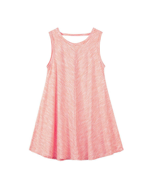pippa dress in red stripe