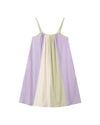 ruby dress in lilac/beige/green