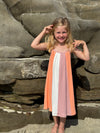 ruby dress in pink/peach/cream
