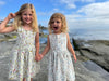 tilly dress in blue meadow floral