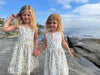 tilly dress in blue meadow floral