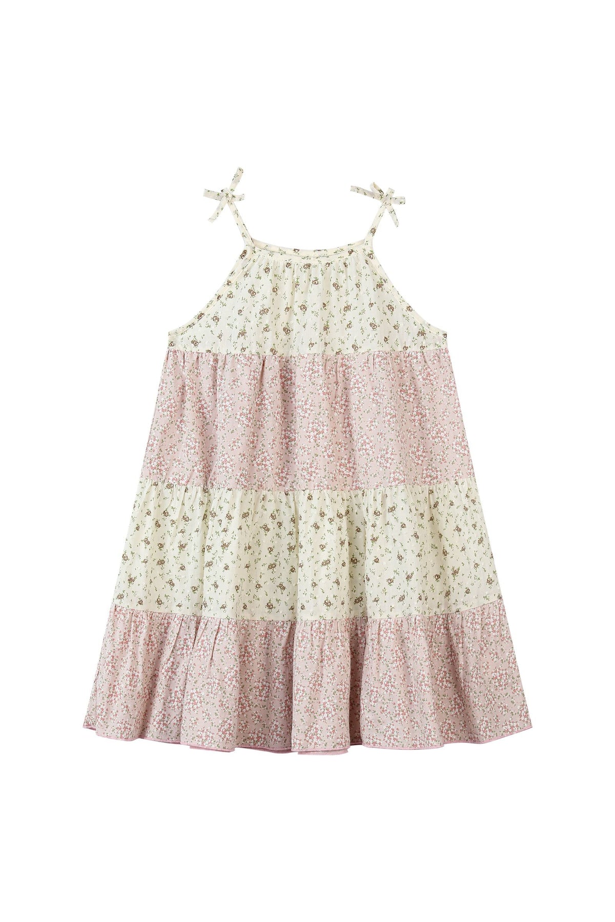 kit dress in pink mix floral