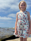 sloane dress in hawaiian waves