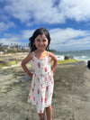 brooklyn dress in white lobster