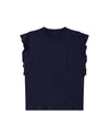 kylie top in navy