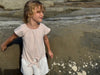 esme top in pink stripe