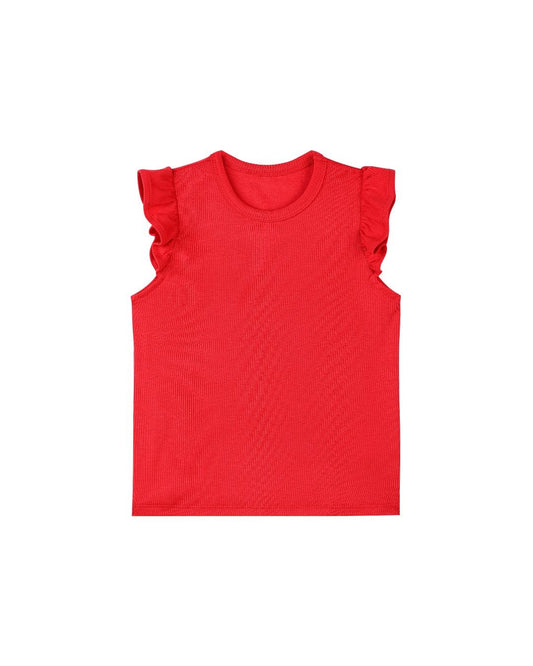 nola top in red