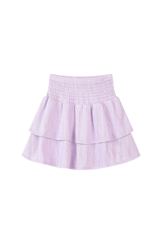 nora skort in lilac
