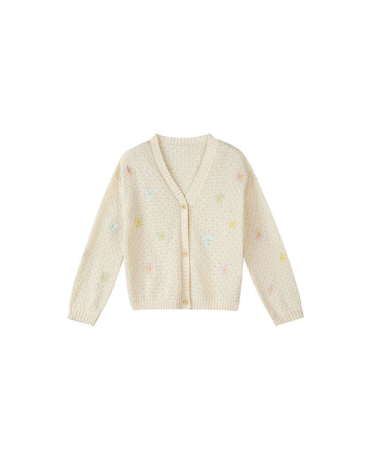 sophie cardigan in flowers