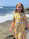 twirl dress in lemons