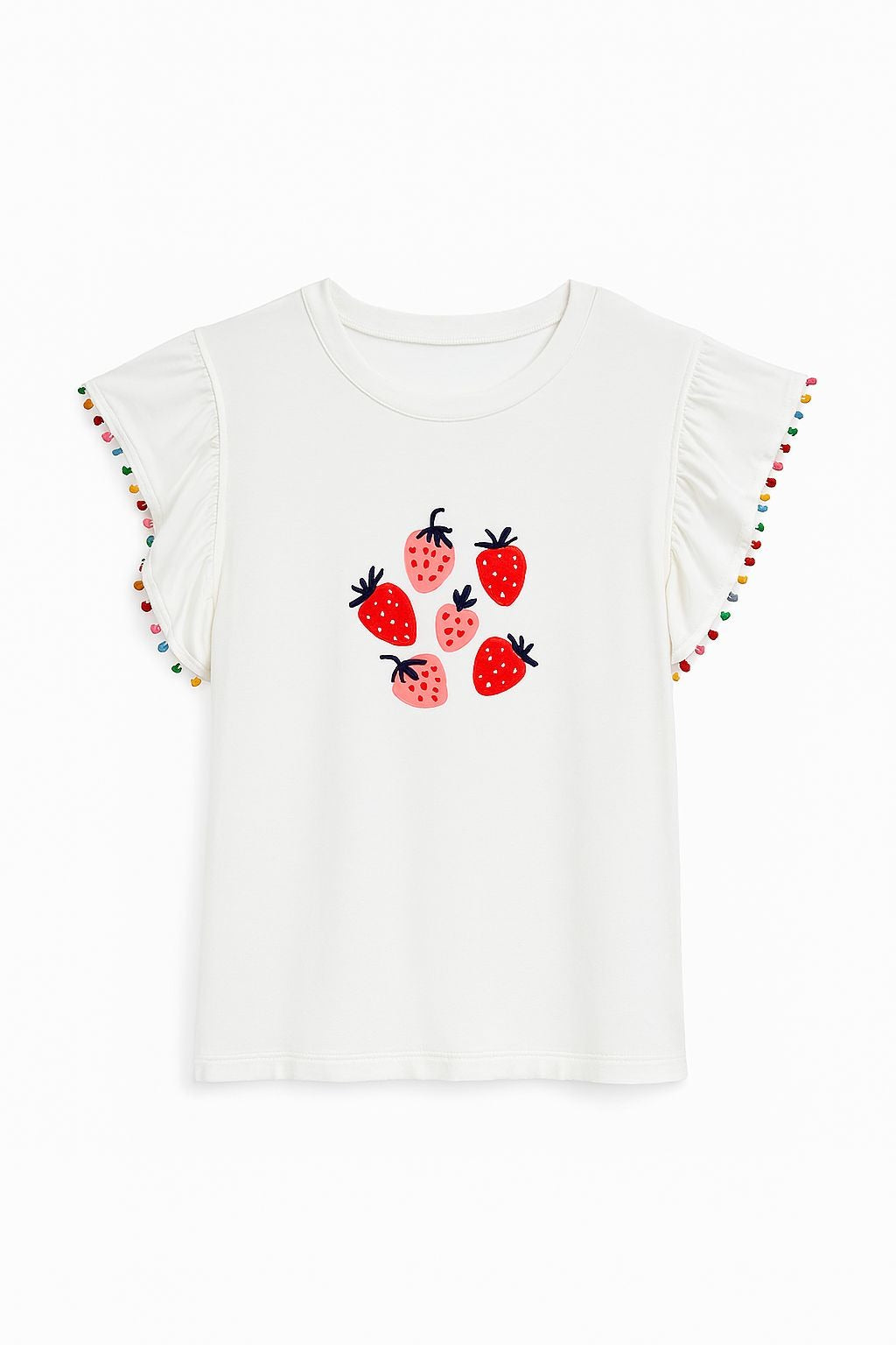 kiera top in strawberries