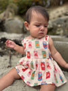 nellie onesie dress in soda pop
