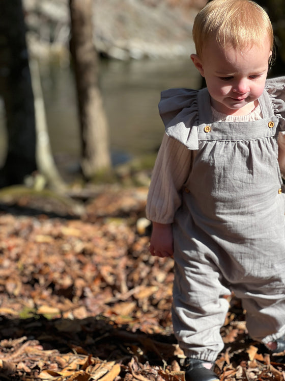 eloise overall in grey