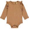 quinn onesie in rust