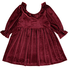  Milly dress in maroon