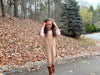 Emma overall in tan