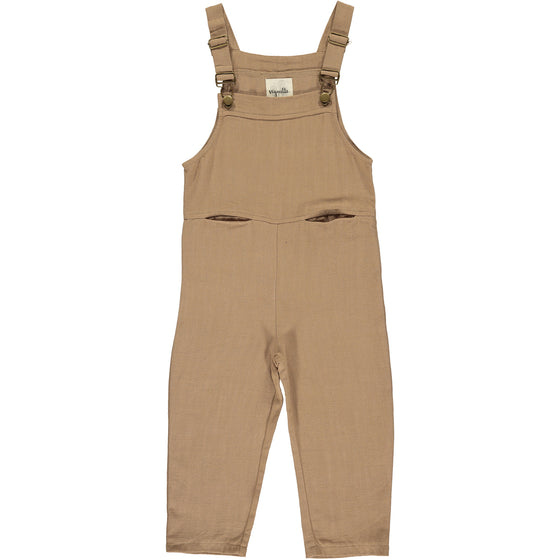 Emma overall in tan