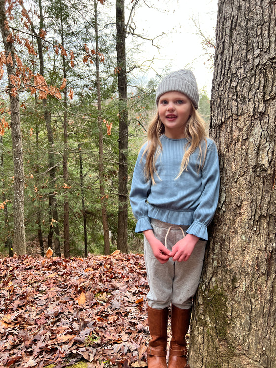 Blair Jogger in heathered Grey
