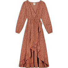  Monroe dressin rust floral